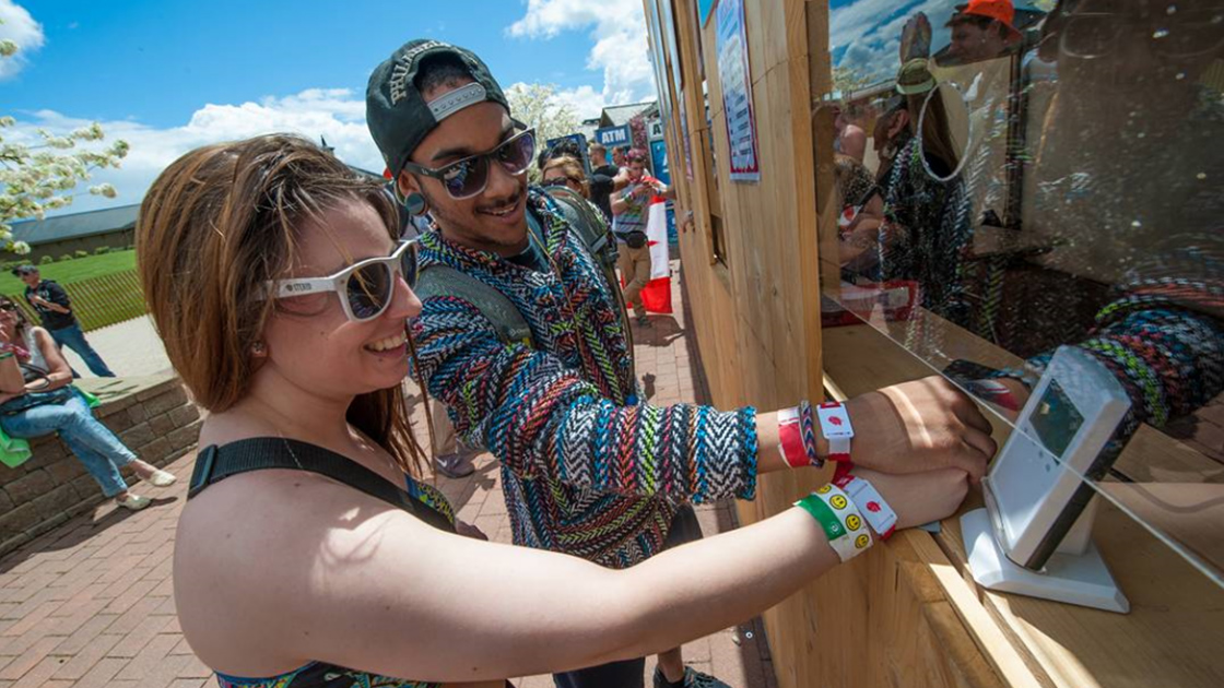 Festival RFID Wristband Cushless payment