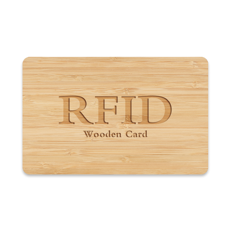 Custom Wooden RFID Hotel Key Card