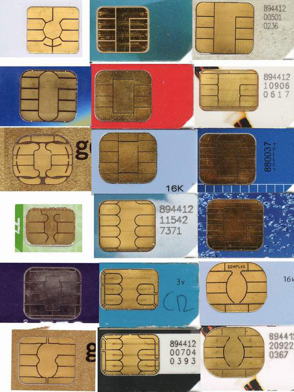 RFID IC card chip